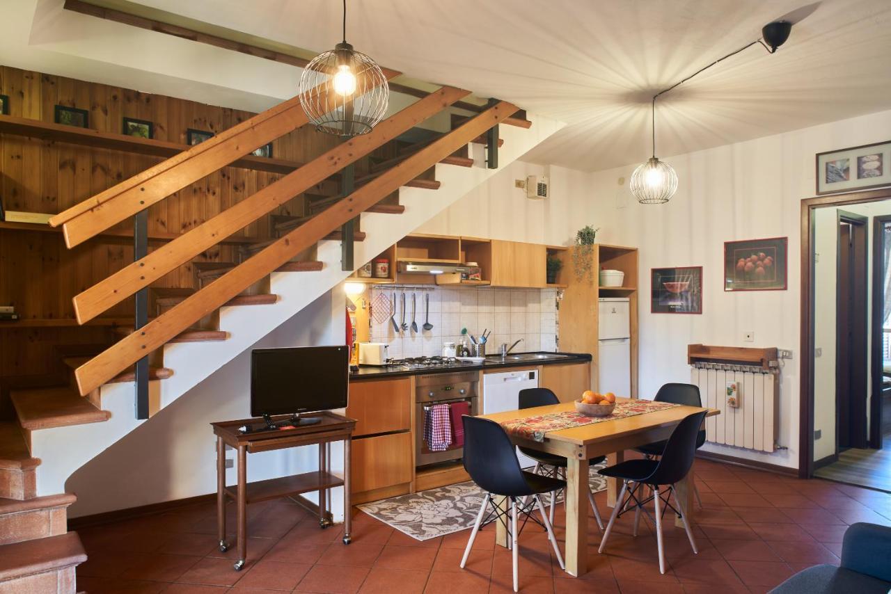 Little Brick House On Siena Hills With Balconies Appartement Buitenkant foto